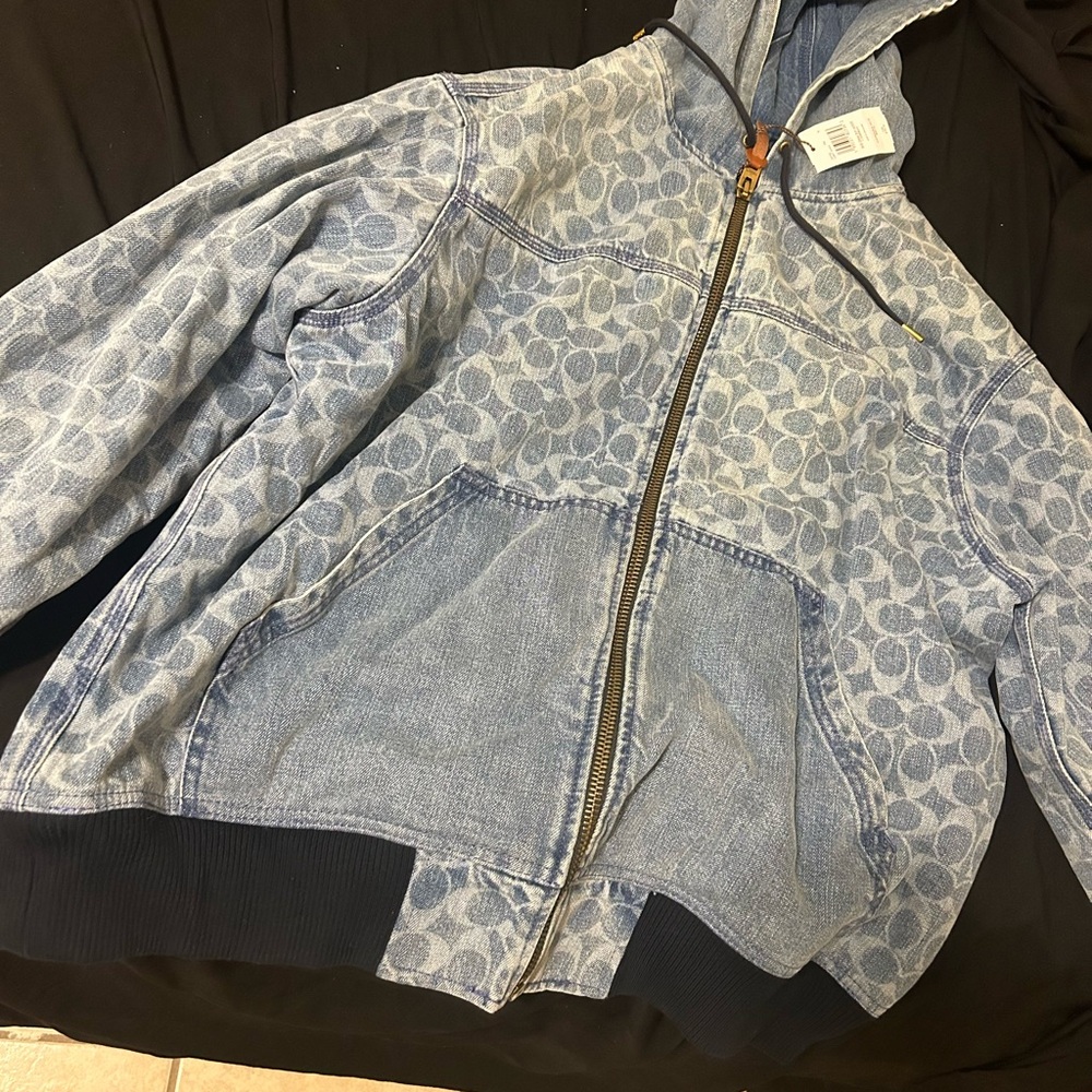 Coach Blue Denim Jacket